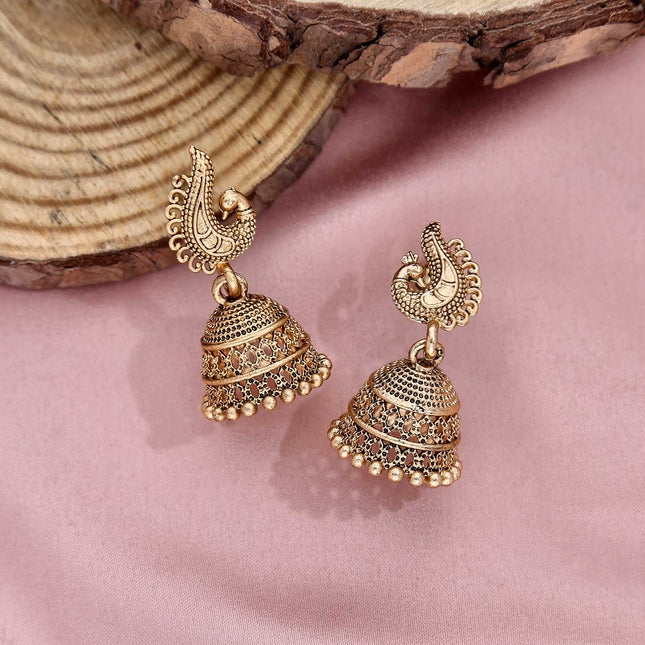 Oxidised Earrings For Women - ESKU301800208