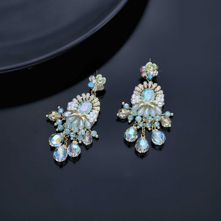 Artificial Beads Studs Earrings - ESKU301800262