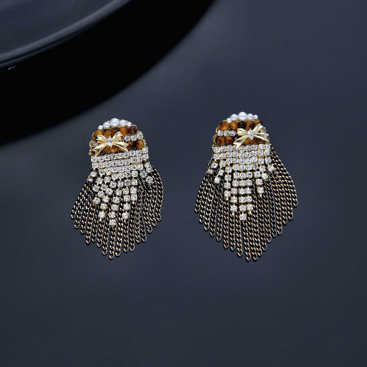 Glamours Hanging Earrings - ESKU301800263