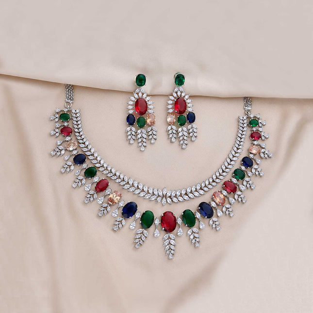 AD Multicolour Necklace - ESKU301800280