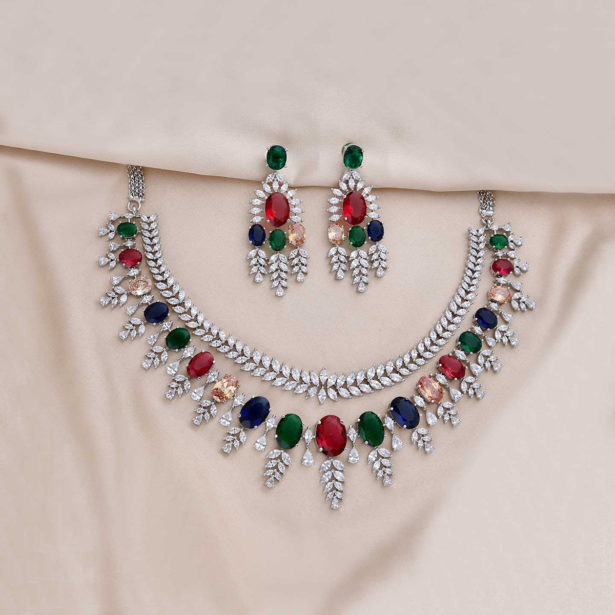 AD Multicolour Necklace - ESKU301800280