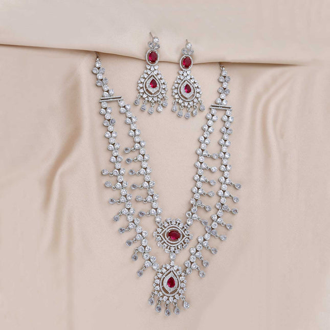 American diamonds Necklace set - ESKU301800282