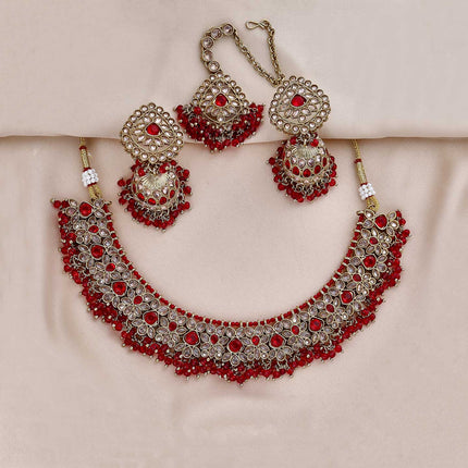 Bridal Look Necklace Set - ESKU301800350