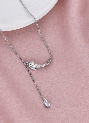 Leaves Metal Clavicle Chain - ESKU301800389