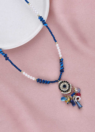 CZ Pendent Pearls Mala - ESKU301800402