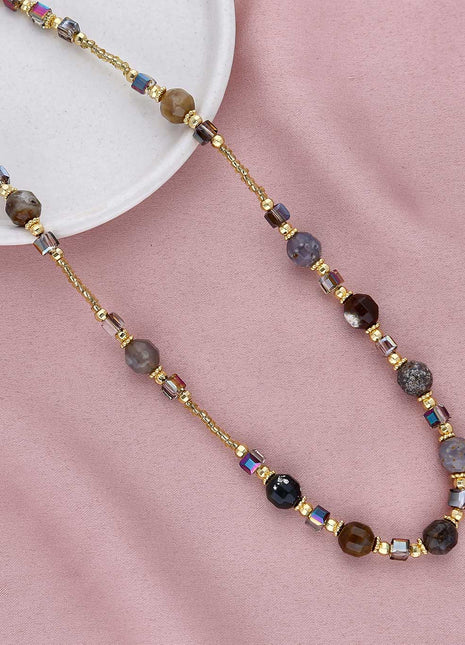Brown Pearl Mala - ESKU301800403