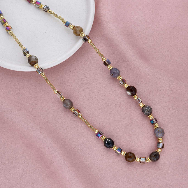 Brown Pearl Mala - ESKU301800403