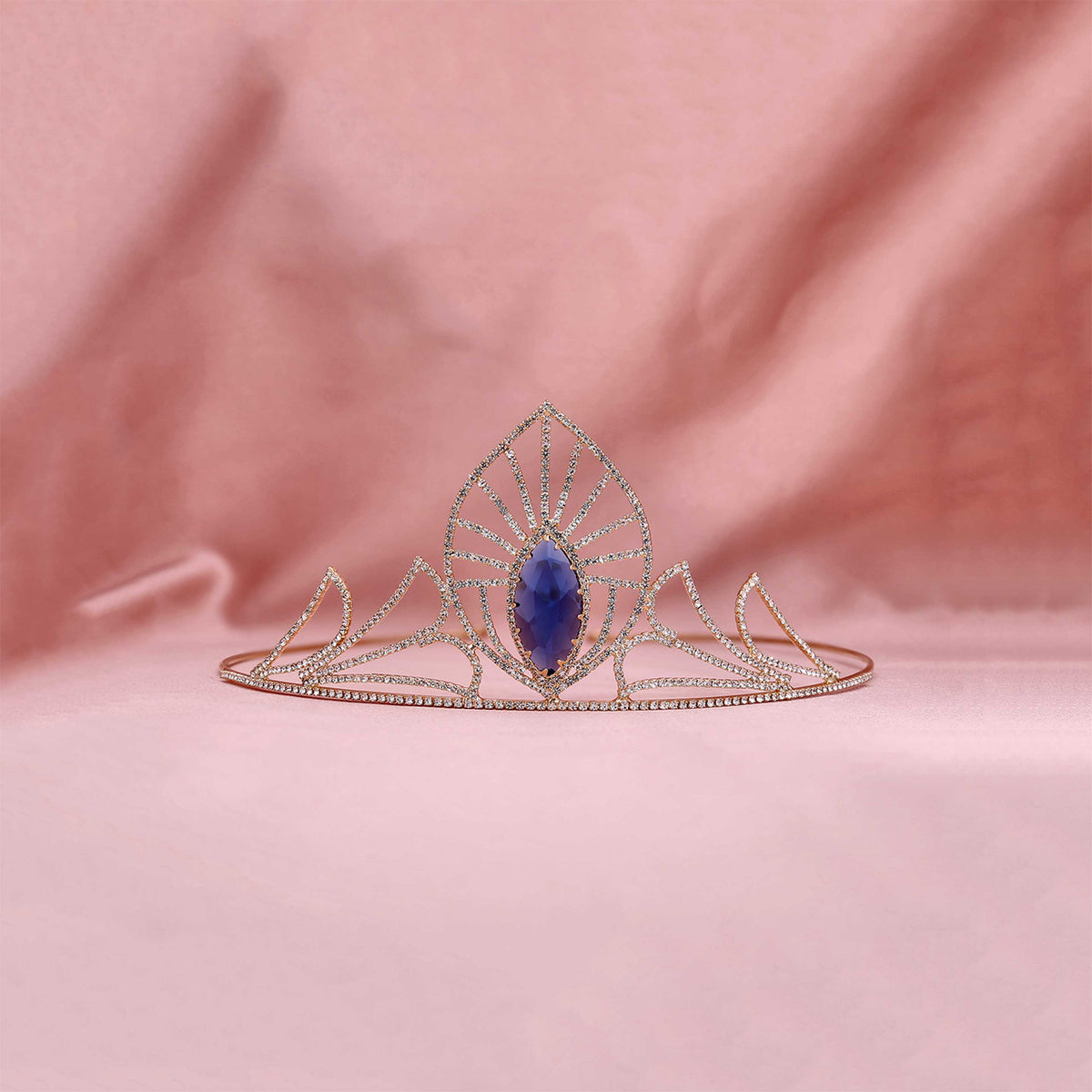 Fancy Bridal Princess Head Crown For Girls - ESKU301800449