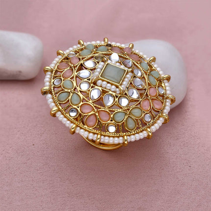Adjustable Indian Ring Big Round - ESKU301800464