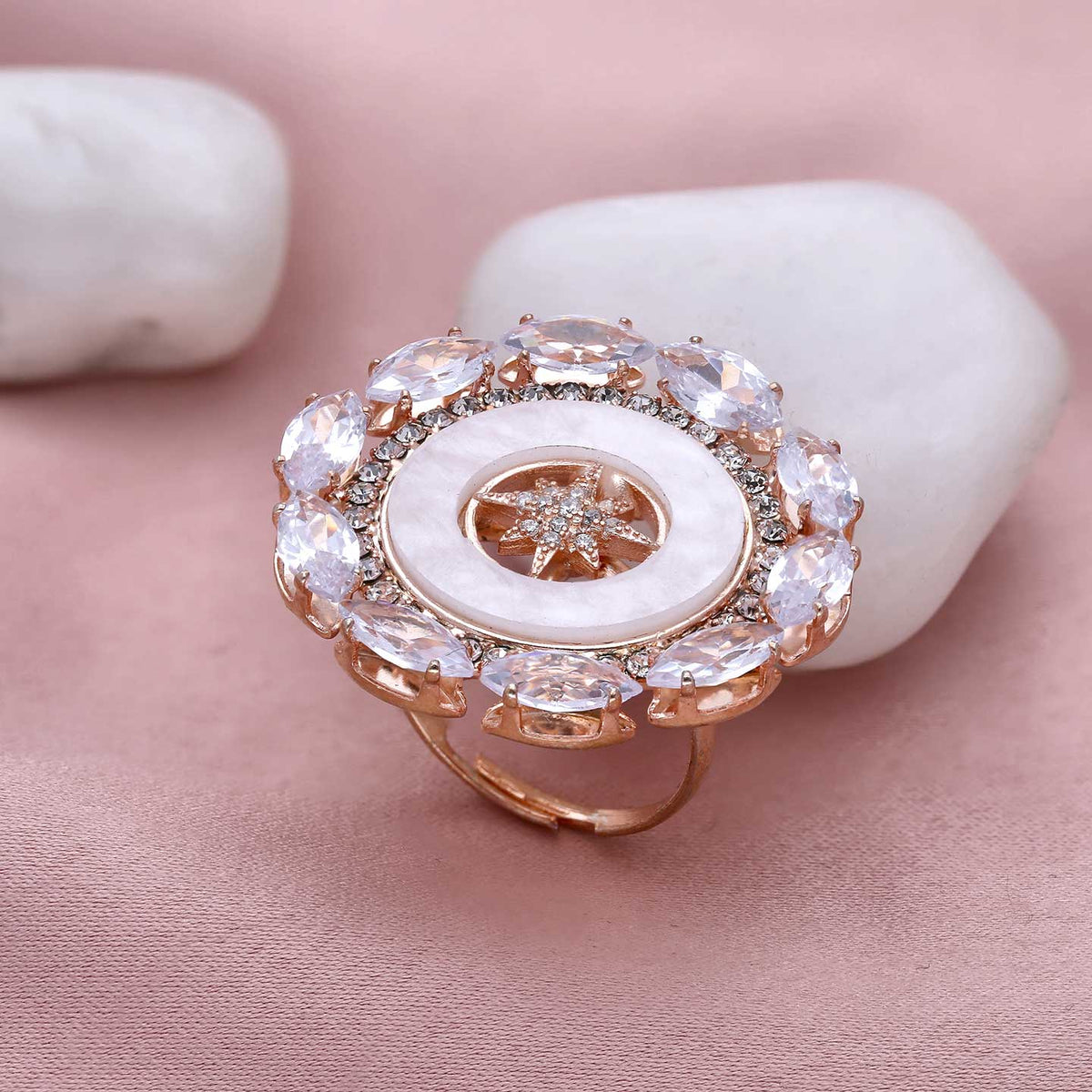 Cubic Zircon American Diamond Fingering - ESKU301800496
