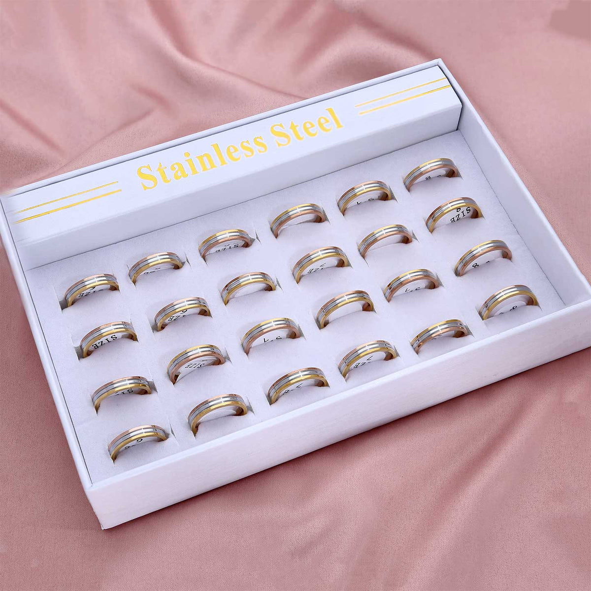 Stainless Steel Party Rings - ESKU301800497