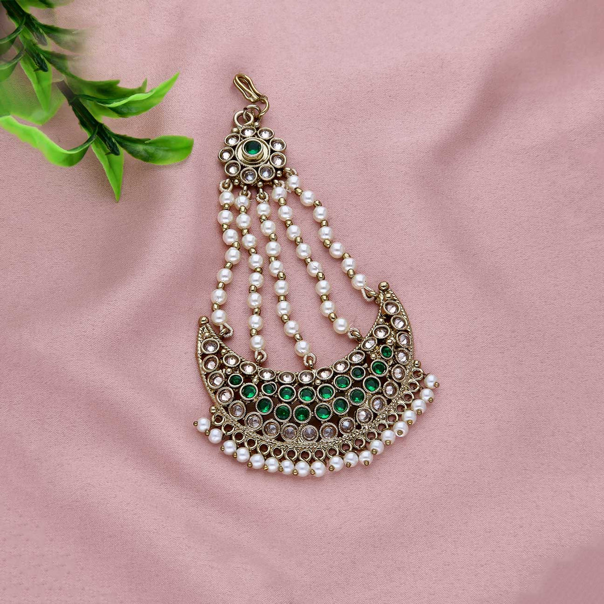 Studded Jhumar Passa - ESKU301800523
