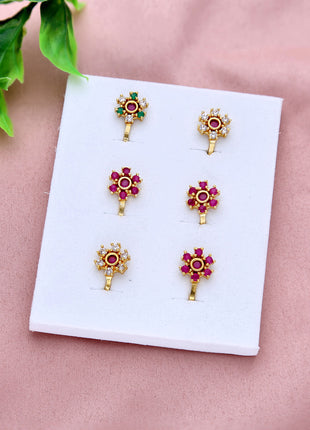 Graceful Nose Pin for Women - ESKU301800615