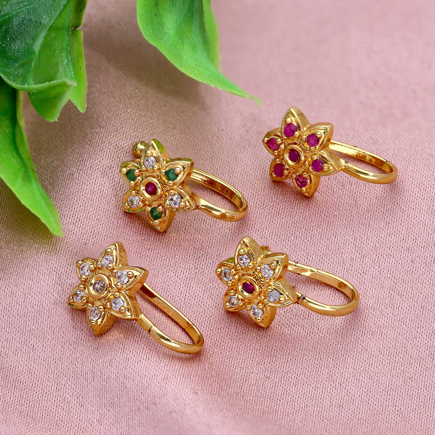 Nose Stud Set for Women - ESKU301800616