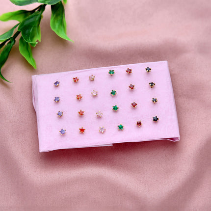 24 Pc Nose Pin for Women - ESKU301800627