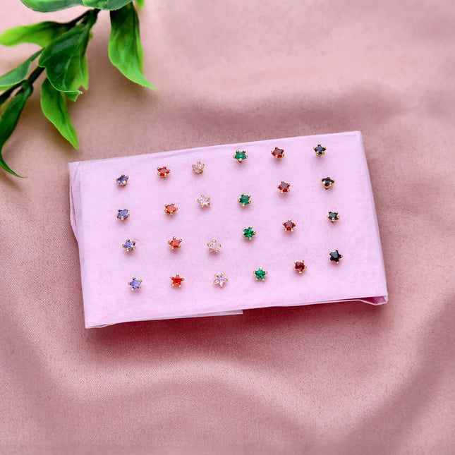 24 Pc Nose Pin for Women - ESKU301800627