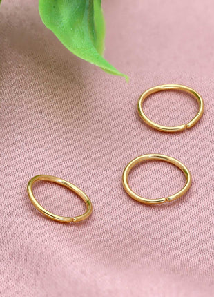 Plain Wire Nose Ring for Women - ESKU301800630