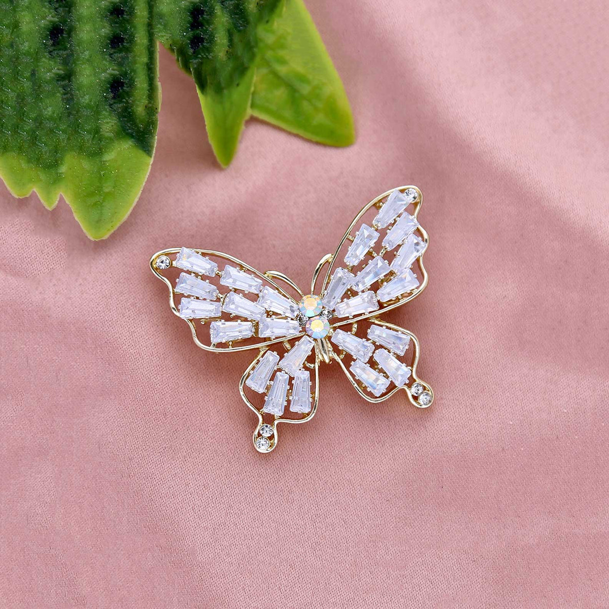 Butterfly Wedding Brooch Pin Girls Jewelry - ESKU301800640
