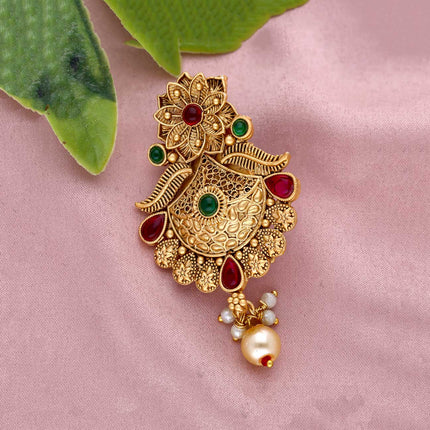 Classic Design Brooch Saree Pin - ESKU301800666