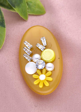Fancy Diamond Saree Pins - ESKU301800673