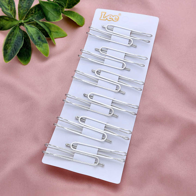 U Pin Silver Pack of 12 for women - ESKU301800678