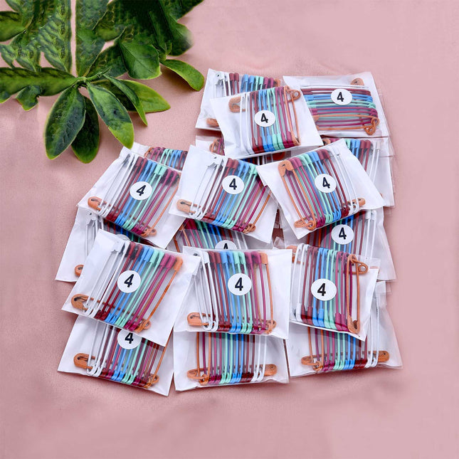 Safety Pins in Assorted color - 4 No - ESKU301800682