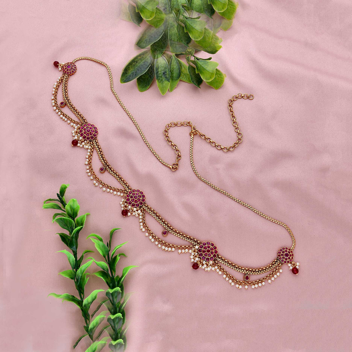 Traditional Adjustable Kamarband/Belly Chain - ESKU301800694