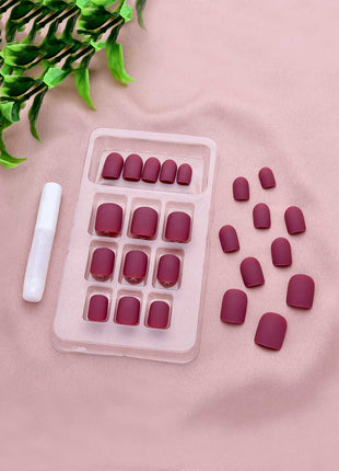 Plain Matte Press on Nails - ESKU301800712
