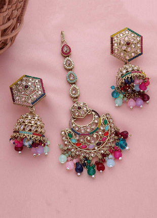 Earring With Tikka Shine - ESKU301800733