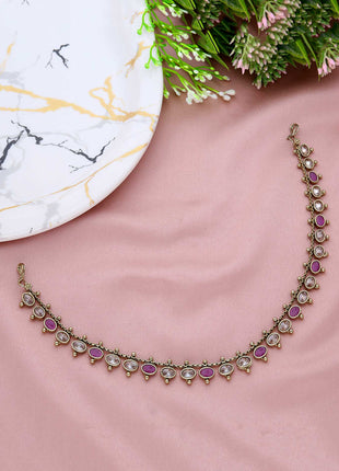 Studded Matha Patti Head Jewellery - ESKU301800854