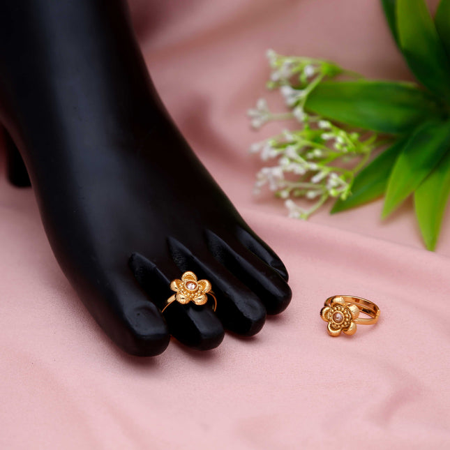 Studded Toe Ring - ESKU301800869