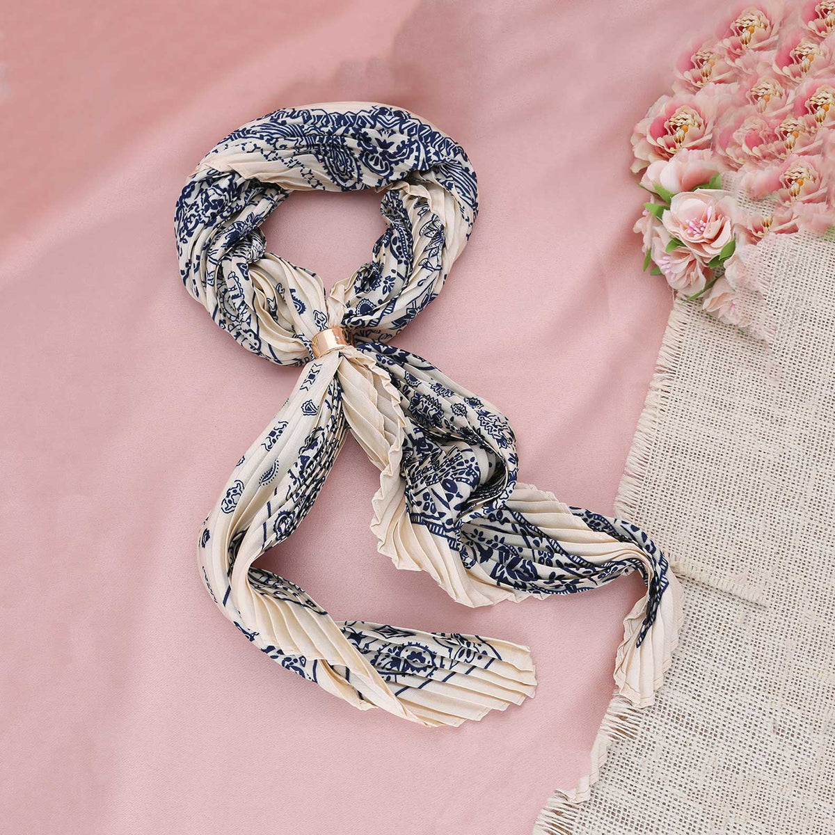 Geometric Print Scarf - ESKU301801039