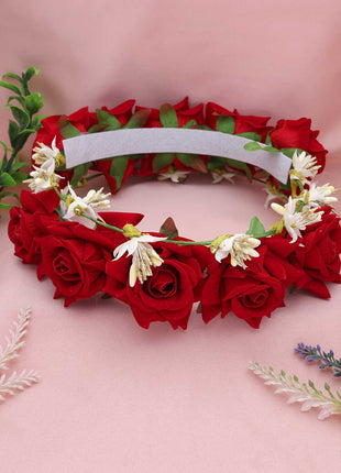 Beautiful Floral Tiara For Girls - ESKU301801051