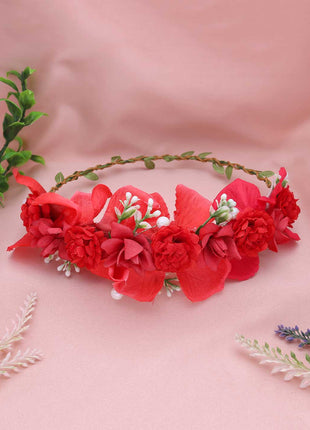 Unique Style Floral Tiara - ESKU301801052