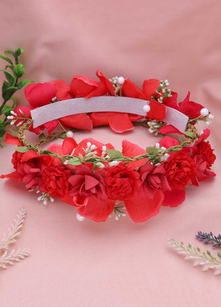 Unique Style Floral Tiara - ESKU301801052