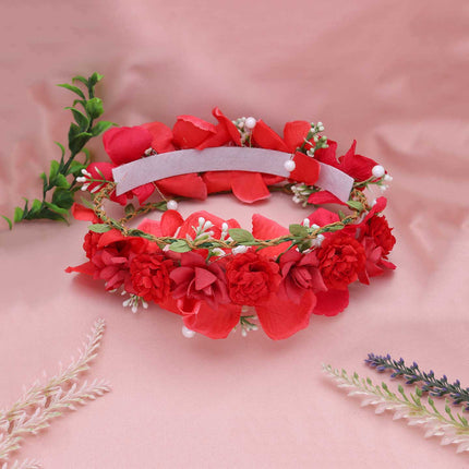 Unique Style Floral Tiara - ESKU301801052