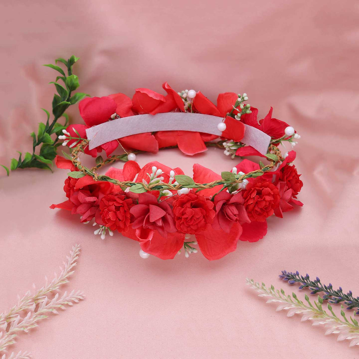 Unique Style Floral Tiara - ESKU301801052