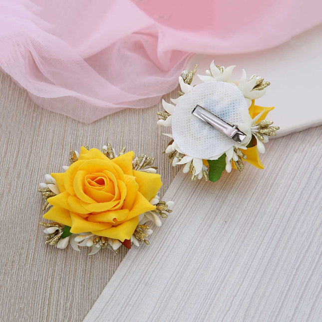 Studded Hair Brooch - ESKU301801169
