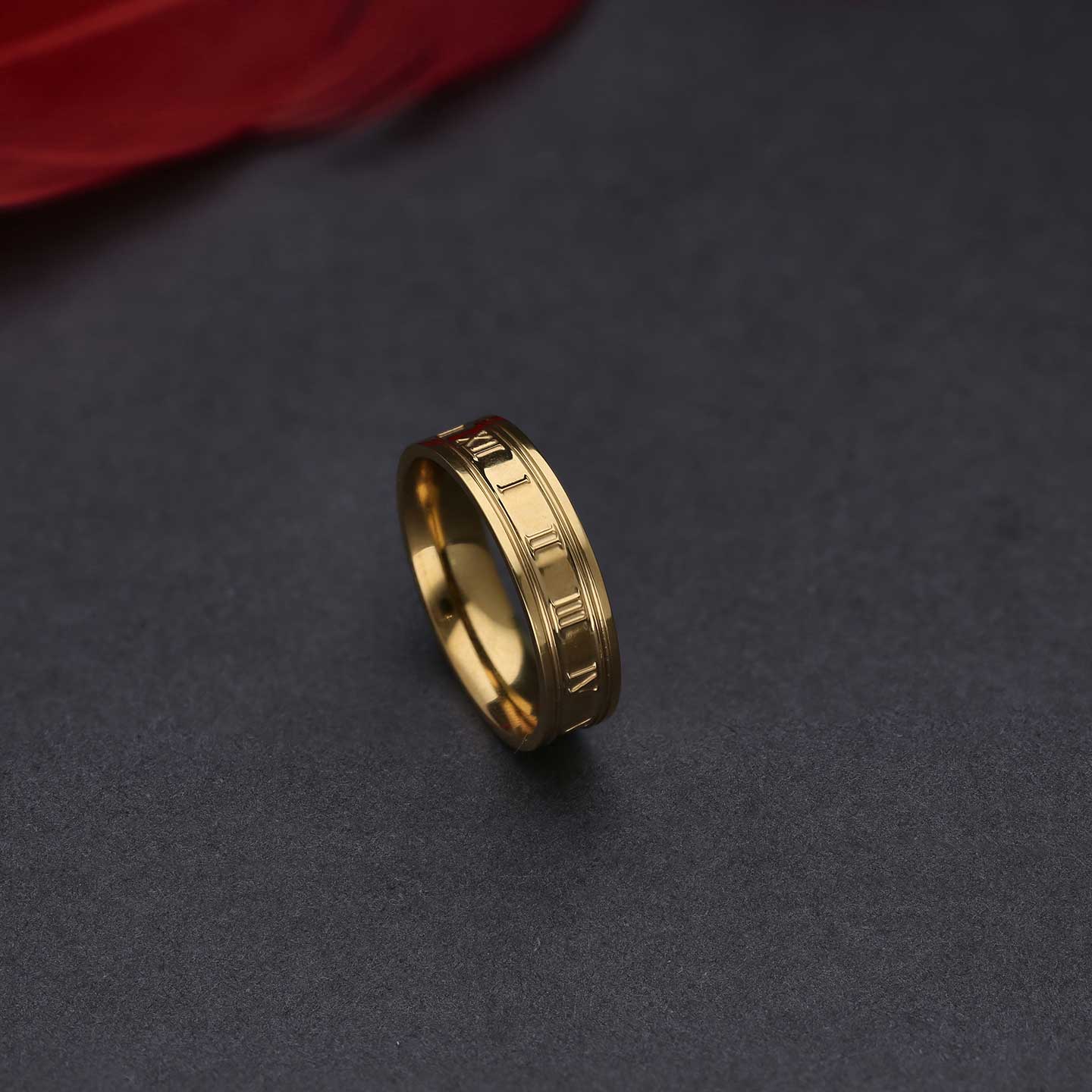 Dazzling Finger Ring For Men's - ESKU301901236