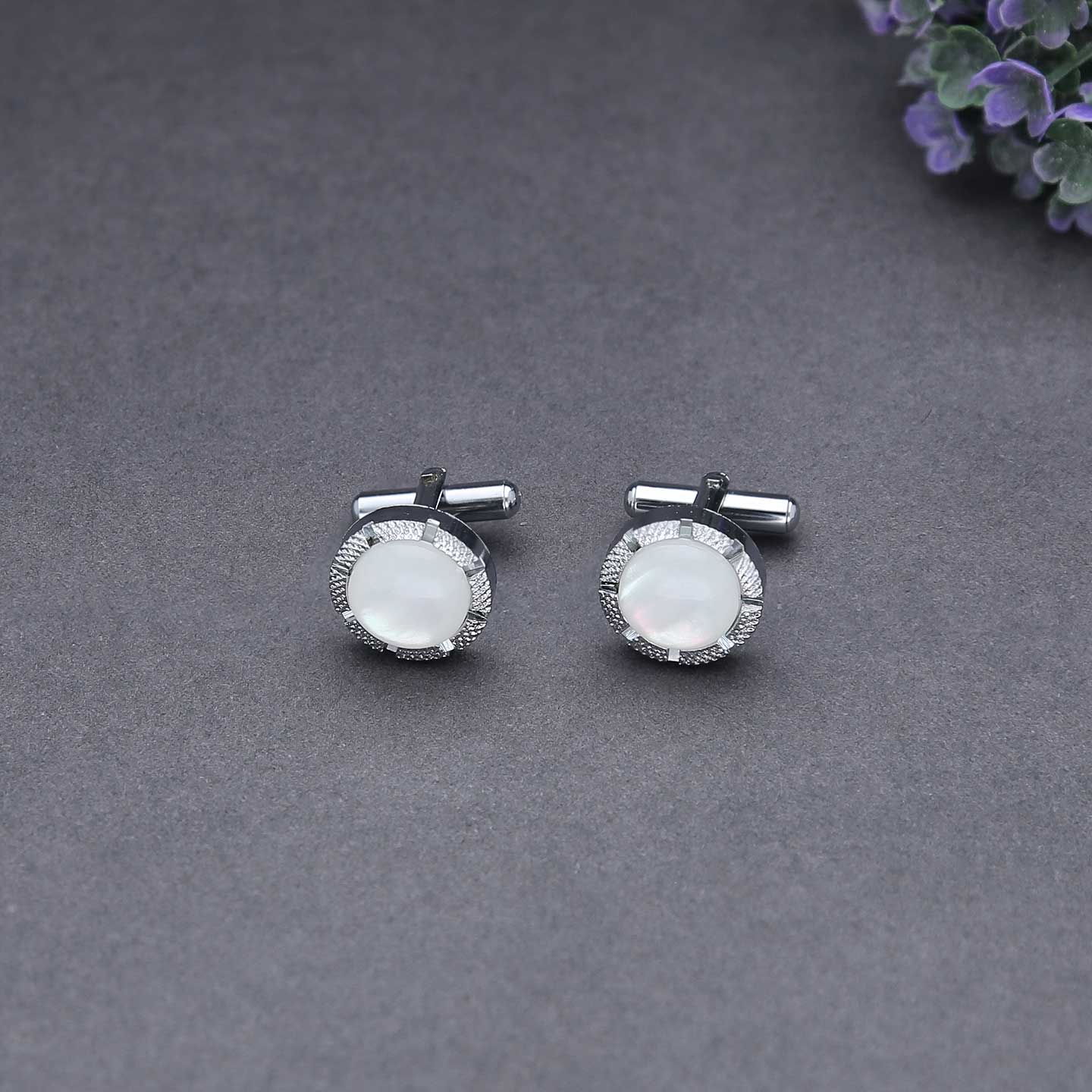 Shine & Bright Cufflink For Men's - ESKU301901261