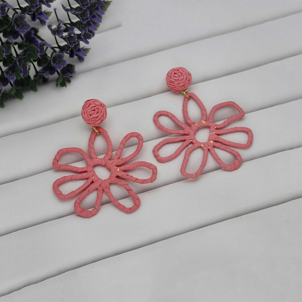 Delicate Flowers Earrings - ESKU302001400