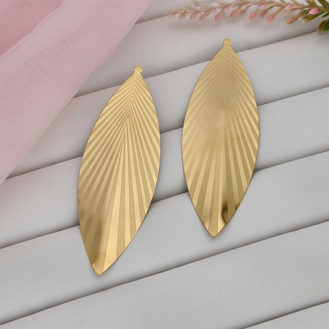 The Sensuous Leaf Earrings - ESKU302001402