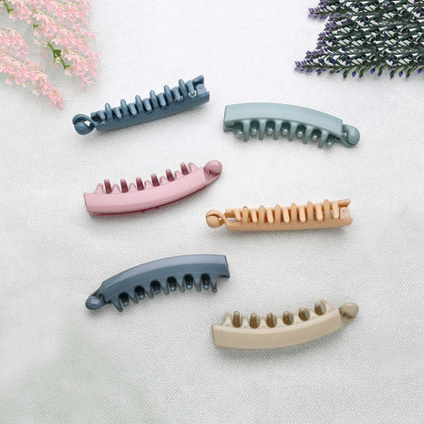 12 Pieces Big Banana Clips - ESKU302001453