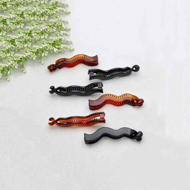 Fancy Small Banana Hair Clip - ESKU302001486