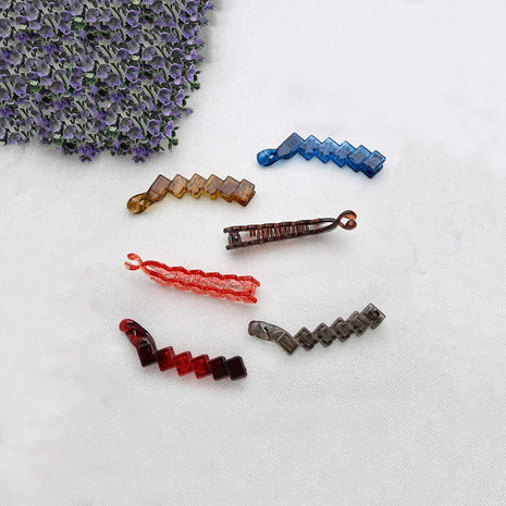 Banana Hair Clips 12PCS - ESKU302001490