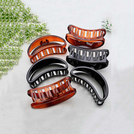 D Shape Hair Claw Clip - ESKU302001496