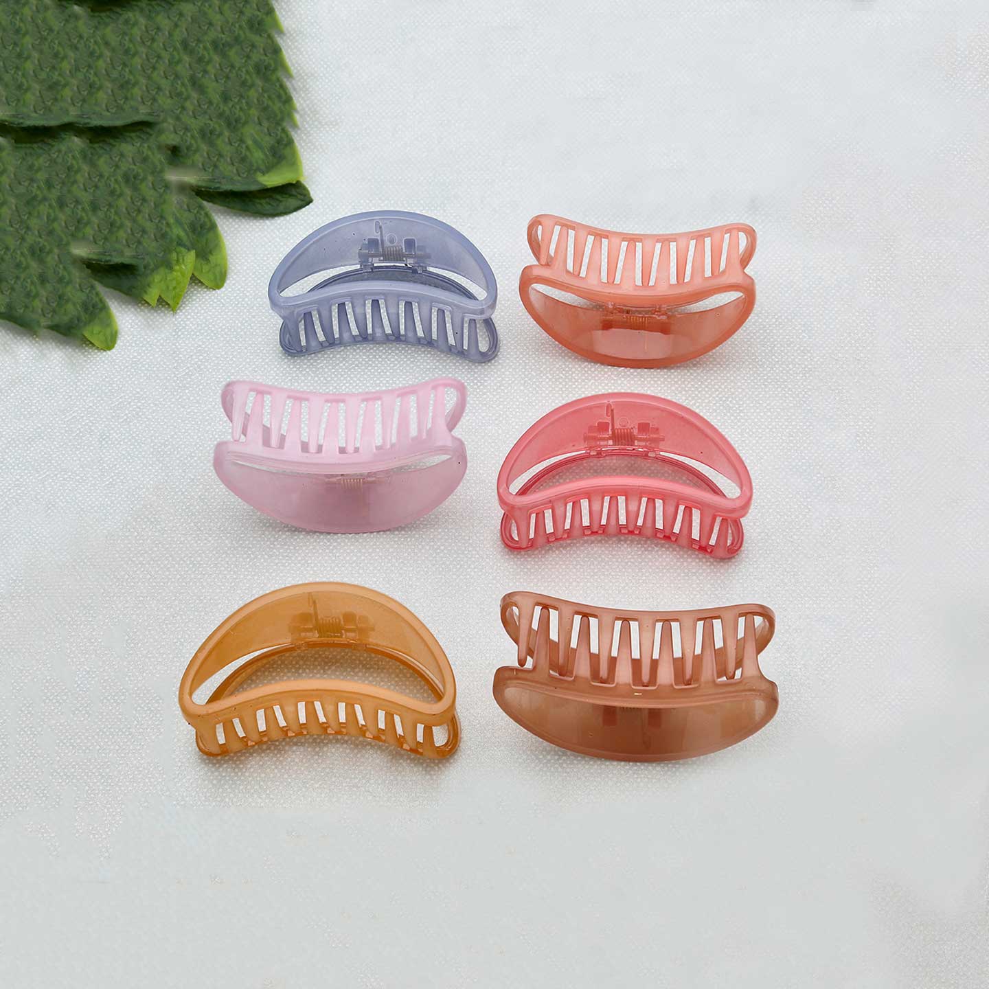 D Shape Hair Claw Clip - ESKU302001505