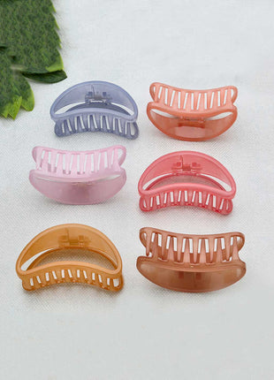 D Shape Hair Claw Clip - ESKU302001505