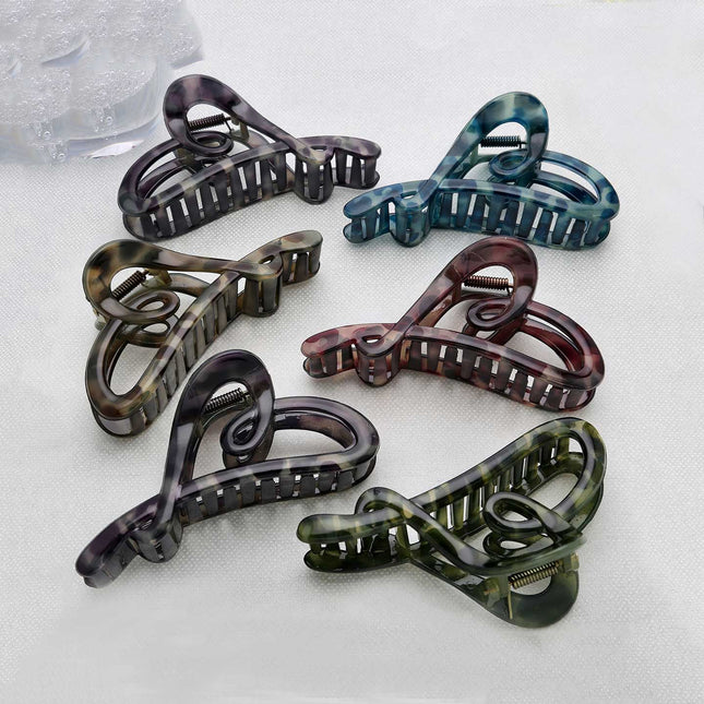 12 Pcs Hair Claw Clips - ESKU302001647
