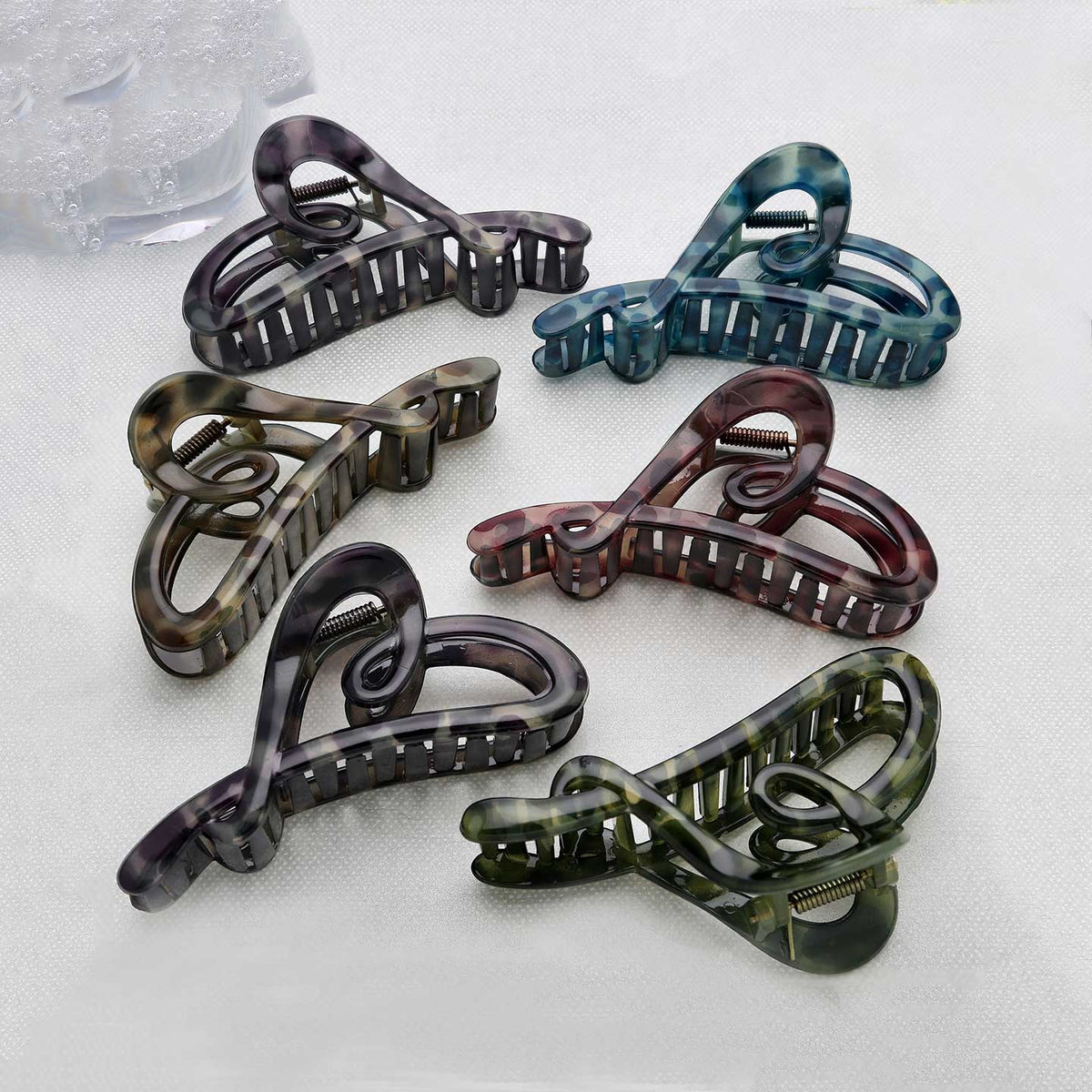 12 Pcs Hair Claw Clips - ESKU302001647